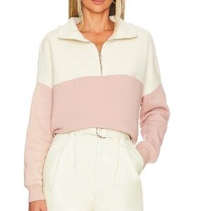 The Great. Half Zip Fleece Sweatshirt Sz 1/S (Also have matching pants!)